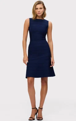 Separates|Bottoms-Hervé Léger THE LYDIA SKIRT CLASSIC BLUE